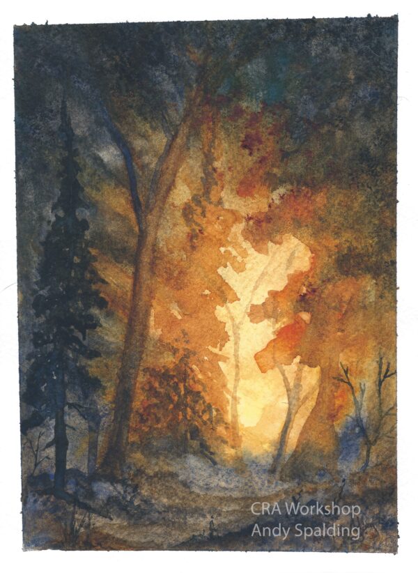 Deep Path Giclee Print