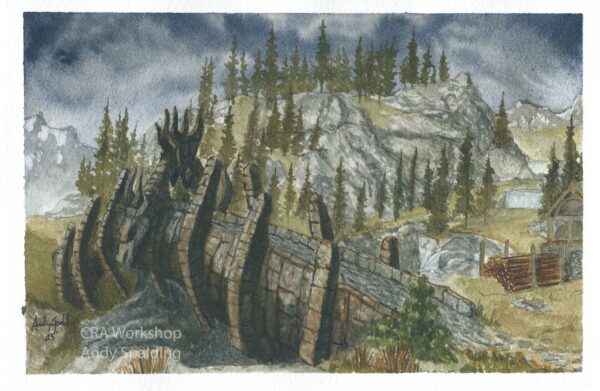 Dragons Bridge Print