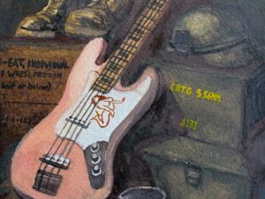 Pickin on a soldier’s heart.