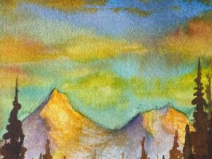Light mountains